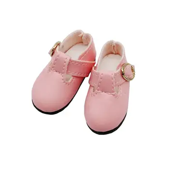 حذاء لطيف من الجلد الصناعي لدمية بليث ، Labubu لـ BJD ، إكسسوارات تأثيري جديدة ، زوج واحد ، 15 4