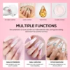 Coscelia Acrylic Nail Kit with 6W Nail Lamp 3PCS 8G Acrylic Powder and 120ML Acrylic Liquid Full Manicure Kit 5