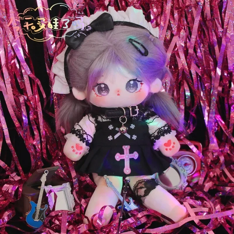 Cotton Doll 20/30cm Baby Clothes Spicy Girl Style Cool Girl Set Cute Doll Festival Gift 2