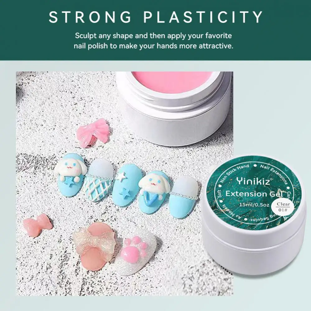 Nail Extension Gel 6 Colors Function Hard