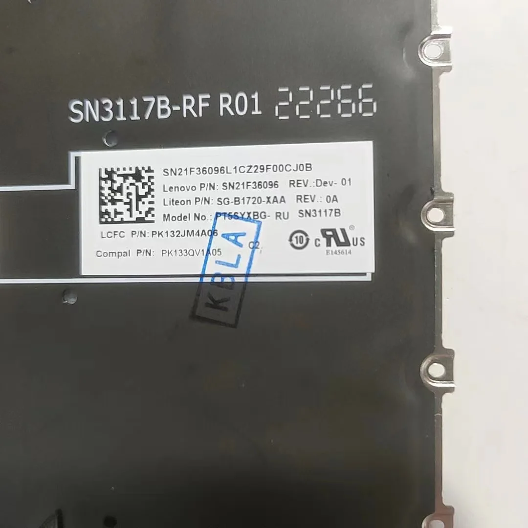 Lenovo Legion þƾ Ʈ Ʈ Ű, SG-B1720-XAA SN3117B 1PA548 19267, Y9000X, ǰ
