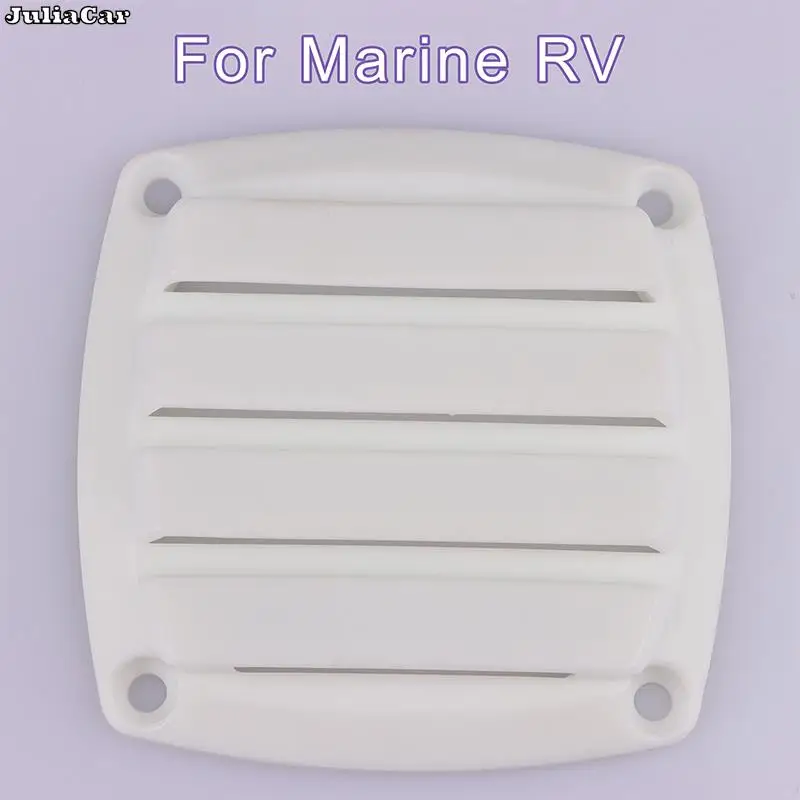 

Boat Louvered Vent Replace Square Air Vent Grill Ventilation Ducting Cover Outlet Vent for Marine RV