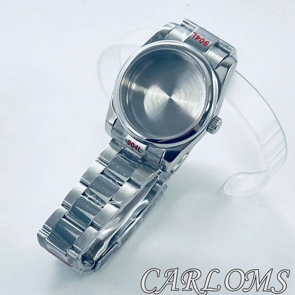 

TOP 36mm 40mm ETA 2824 PT5000 NH34 NH35 NH36 NH38 4R36 Movement Silver Watch Case Sapphire Glass Oyster Bracelet