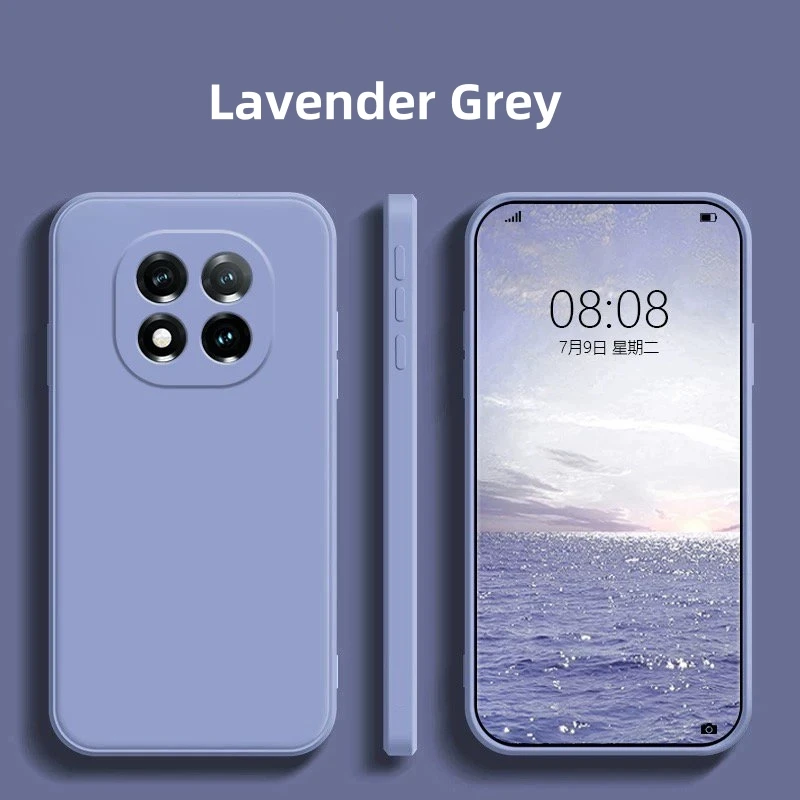 Original Liquid Silicone Soft Back Case with Camera Protector - Premium Phone Cover