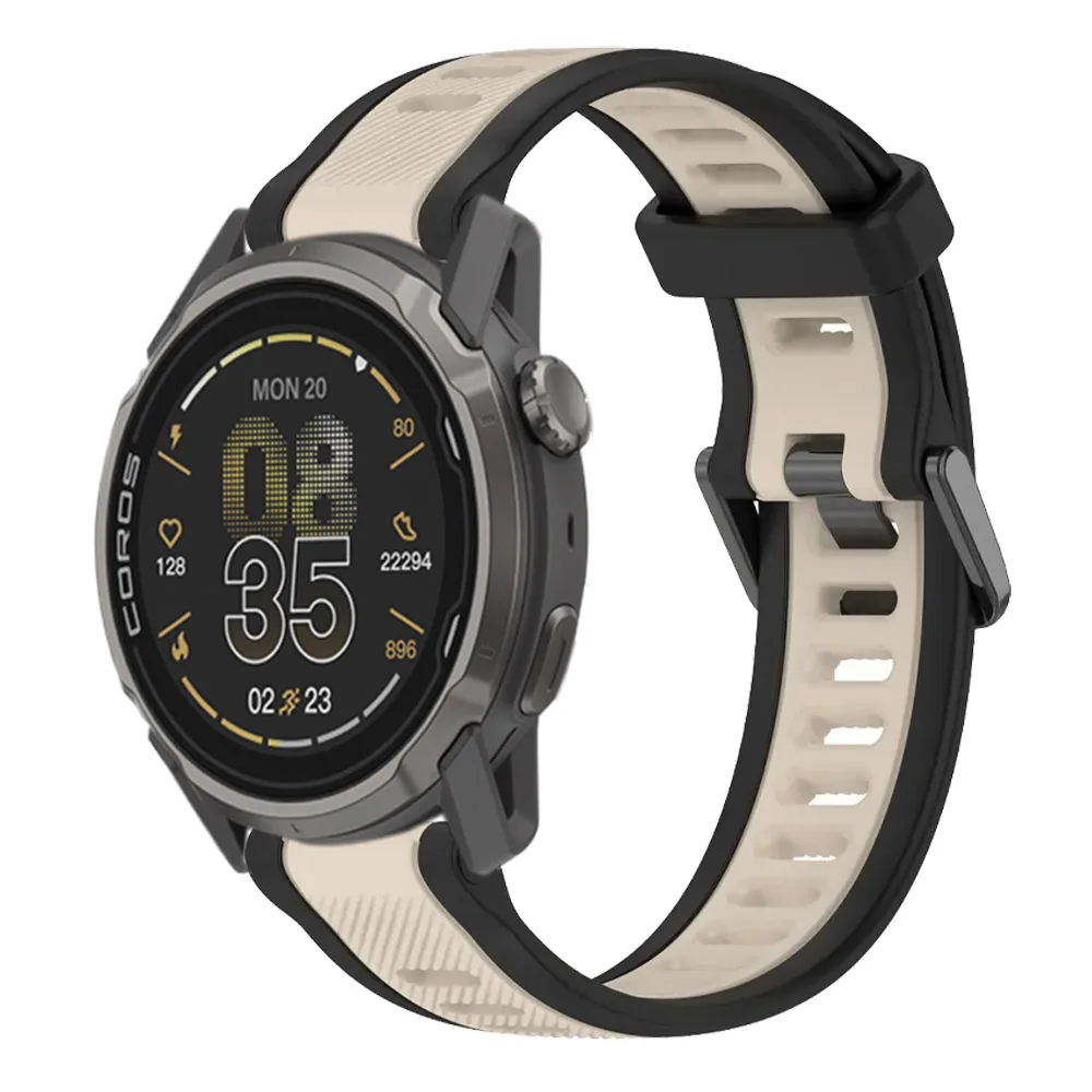 Sports Silicone Strap - Comfortable All-Day Wear Bracelet, Available in 18/20/22mm Sizes