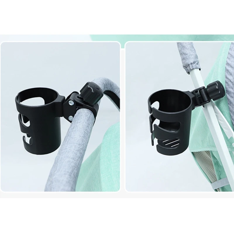 Baby Stroller Cup Holder Universal 360 Rotatable Drink Bottle Rack for Pram Pushchair Wheelchair