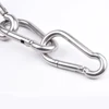 Mini Carabiner Keychain Alluminum Alloy D Type Buckle Spring Snap Clip Hooks Keychain Carabiner Keys Camping Backpack Buckle 4