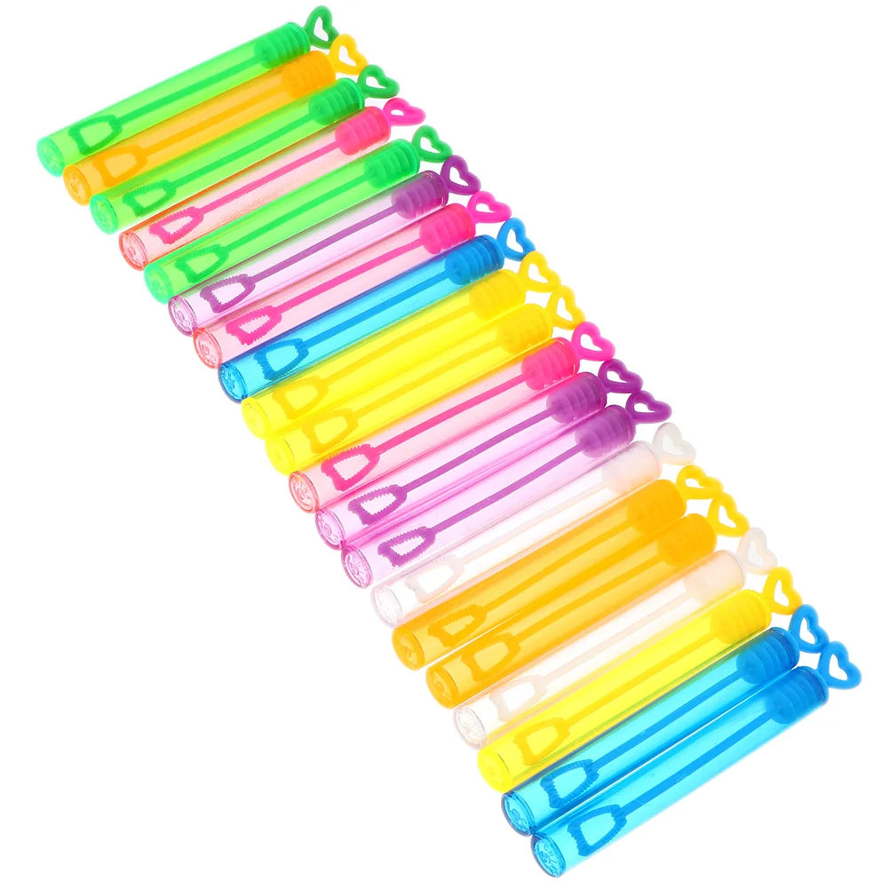 

30 Pcs Empty Bubble Bottle Soap Bubbles Wedding for Kids Toys Mini Wand Stick Favour Wands Children's Summer