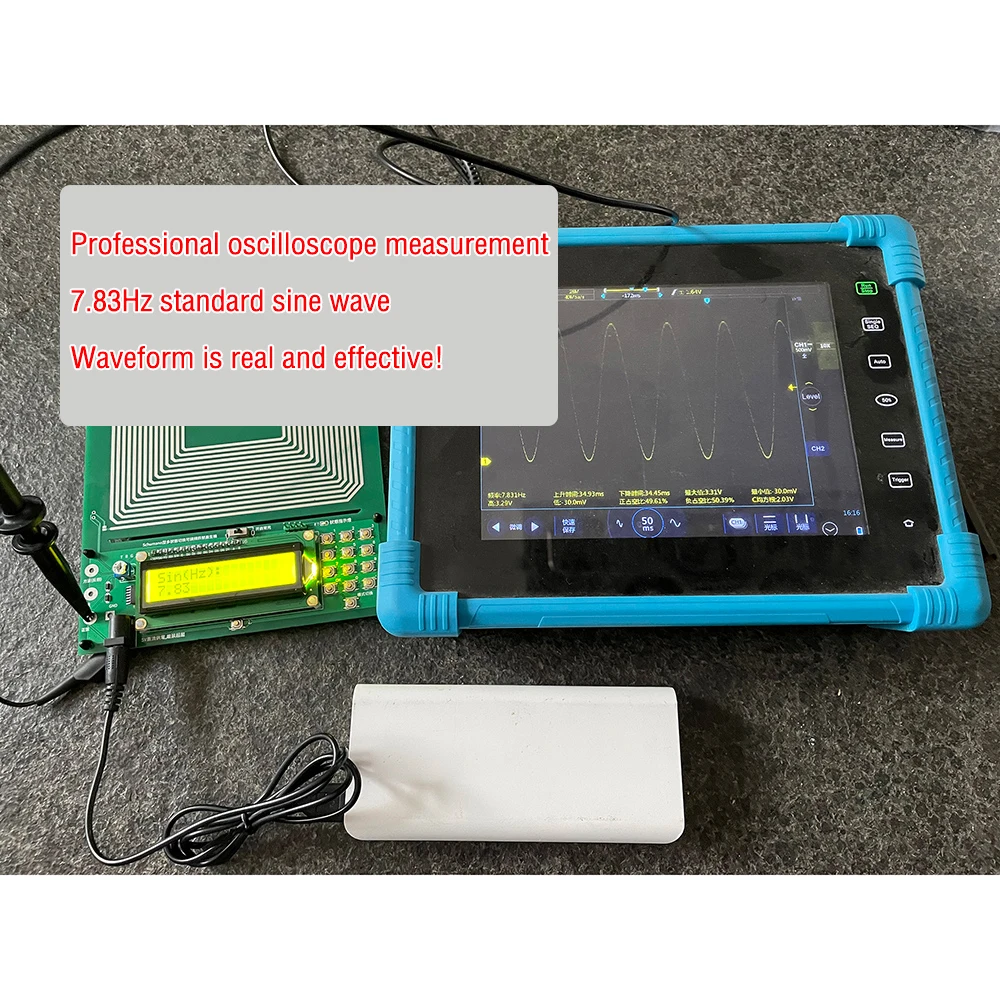 7.83HZ Schumann Resonance Adjustable 0.1HZ~30KHZ Ultra-low Frequency Pulse Wave Generator Sine Signal Generator USB powered 4