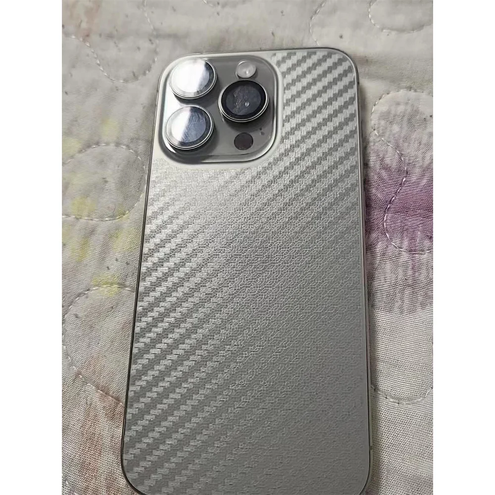 Carbon Fiber Back Screen Protector Film Sticker