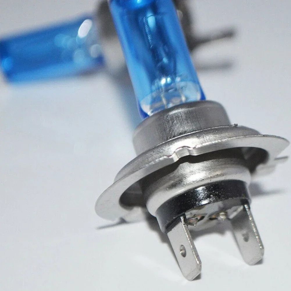 밝은 할로겐 헤드라이트, 백색 램프 전구, 하이 퀄리티 자동차 액세서리, H7, 55W, 12V, 6000K, 2 개