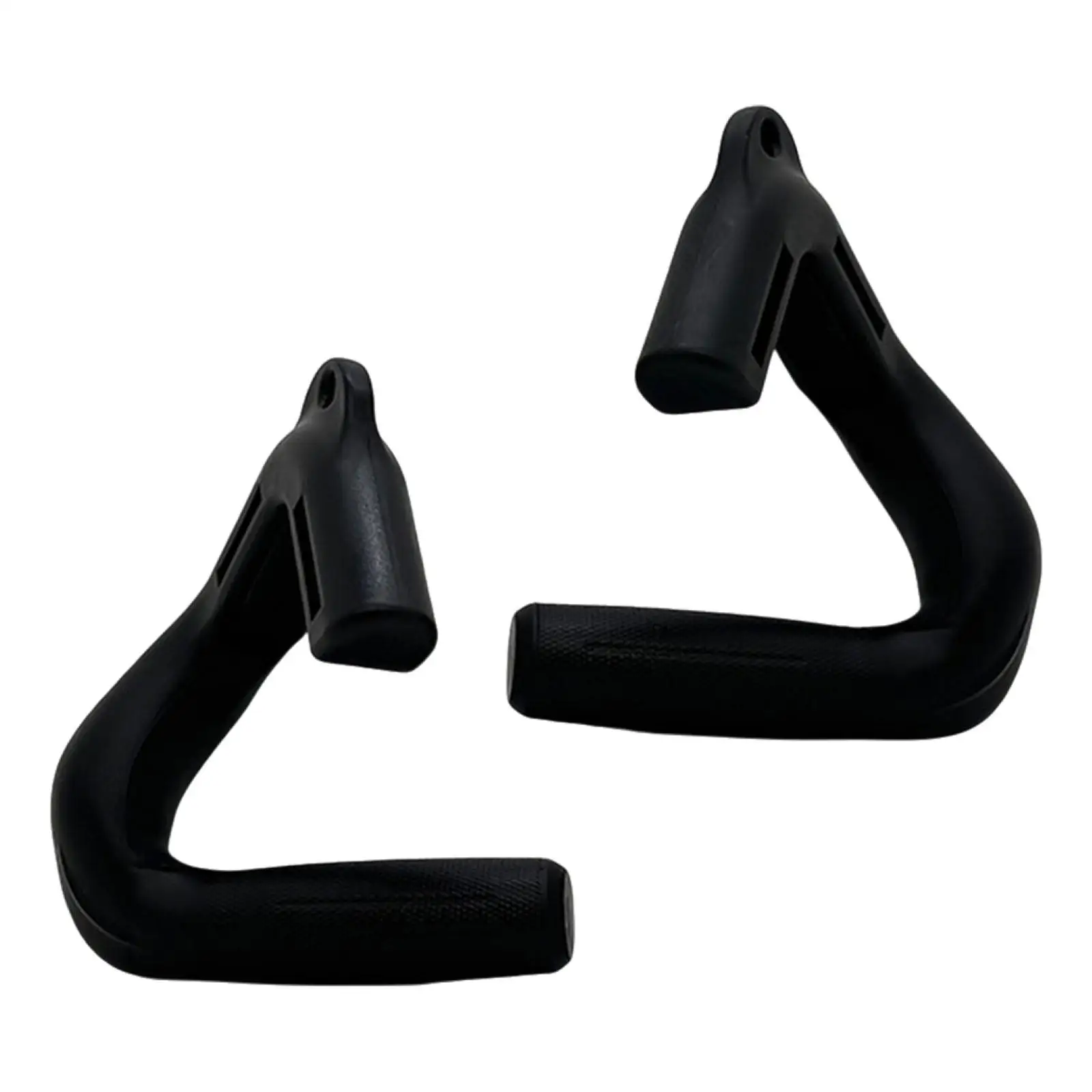 Poignées neutres d'attachement pour traction et deadlift - Accessoire musculation prise confortable