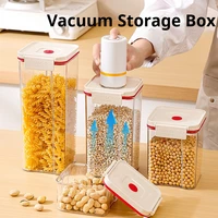 Vacuum Sealed Tank Food Vacuum Storage Box Kitchen Cereals Sealed Canister  Fresh-Keeping Food Organizer Dispenser 1