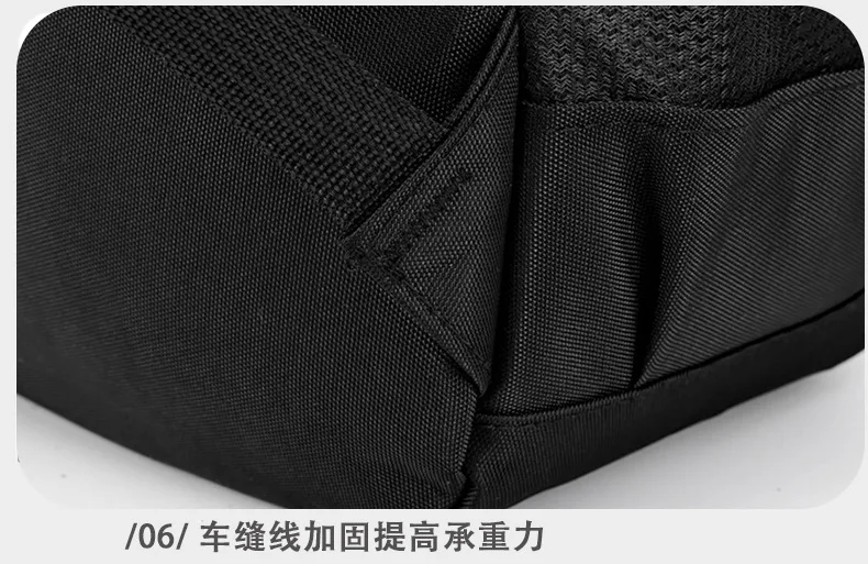 Farbblock-Rucksack mit großer Kapazität, Reise-Laptop-Rucksack, Business-Männer, lässige Mode, High School, doppelte Umhängetaschen – Detail 17