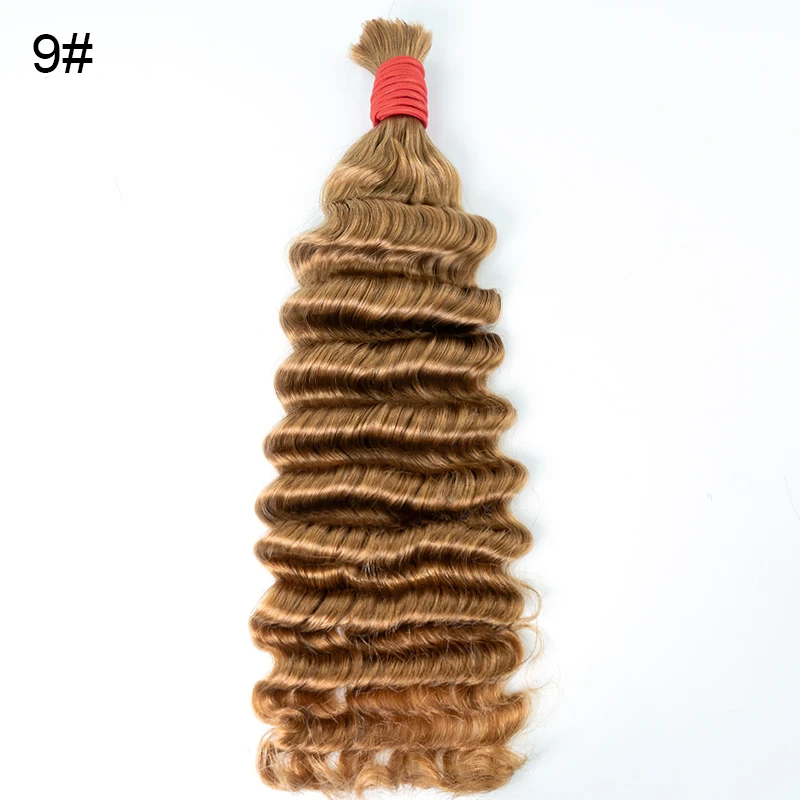 Cuticle Aligned Double Drawn Hair 12a Grade Brazilian Body Wavy Deep Curly Colored Raw Indian Braiding Human Hair