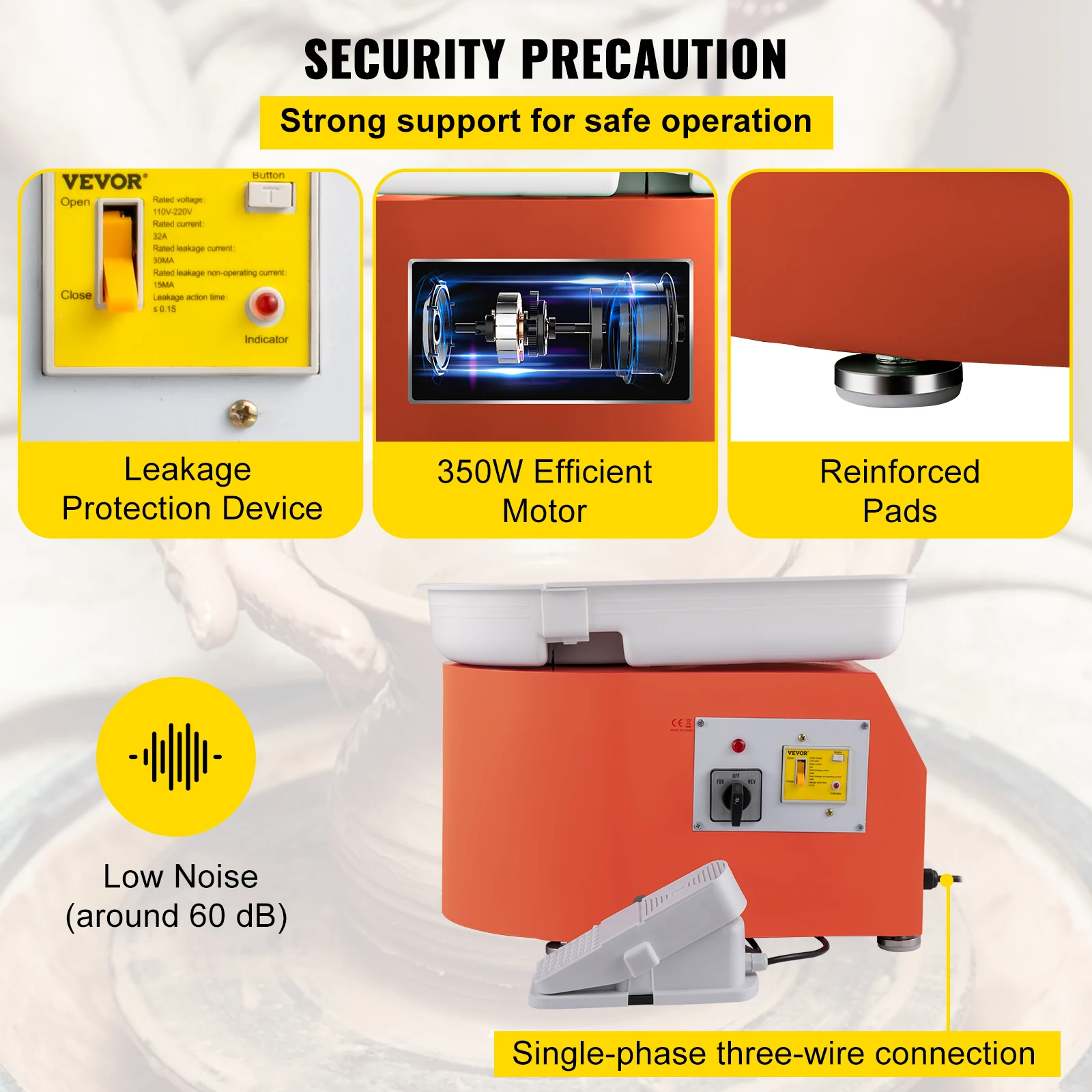 Electric Pottery Wheel Machine 5