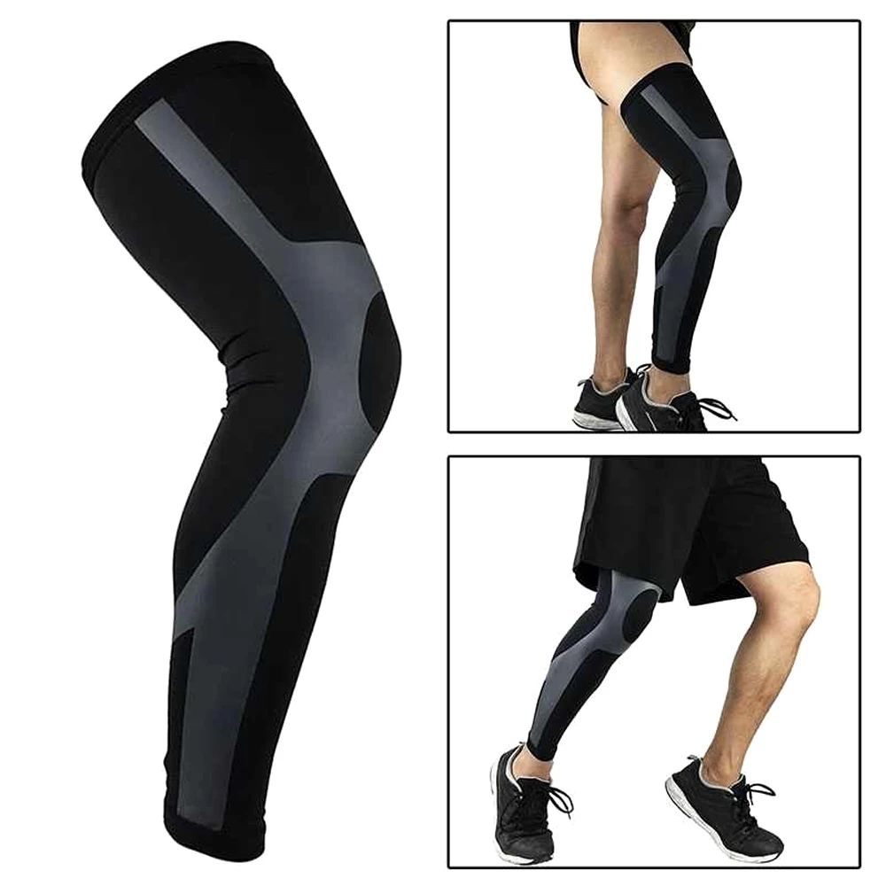 Leg compression sleeves 1 PCS sports full length leg support