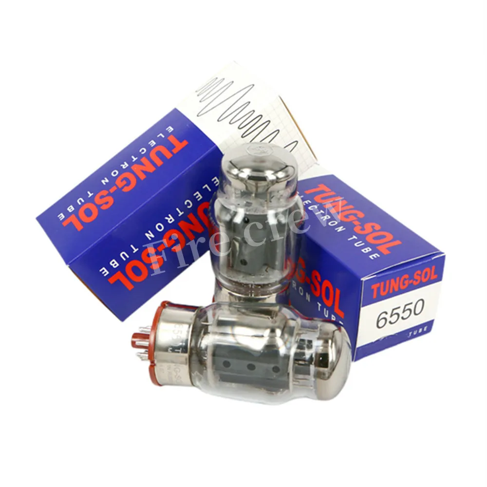 Fire Crew TUNG-SOL 6550 Vacuum Tube HIFI Audio Valve Replaces KT88 KT120 KT100 Electronic Tube Amplifier Kit Diy  Matched Quad 5