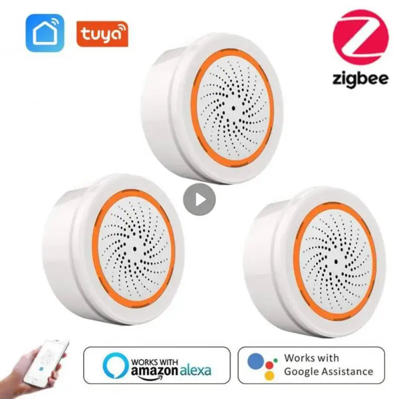 

Умная сирена ZigBee NEO, встроенная сирена, 90 дБ, для системы безопасности умного дома, Alexa Google Home