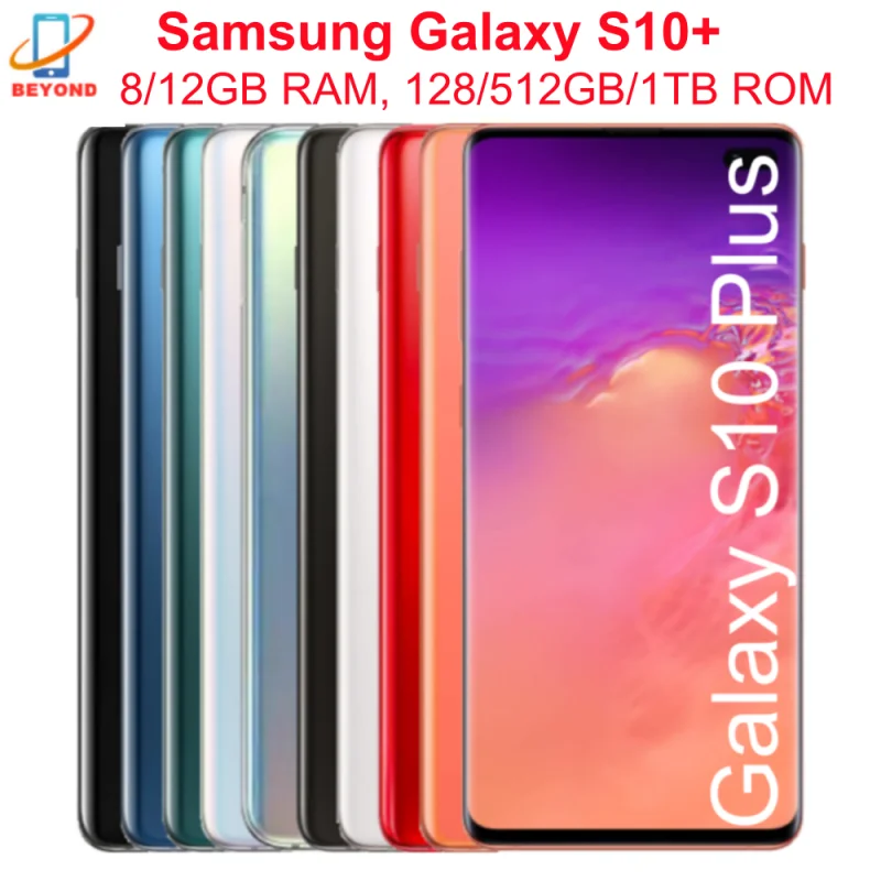 サムスンギャラクシー S10 プラス S10+ G975F G975FD G975U1 G9750 6.4