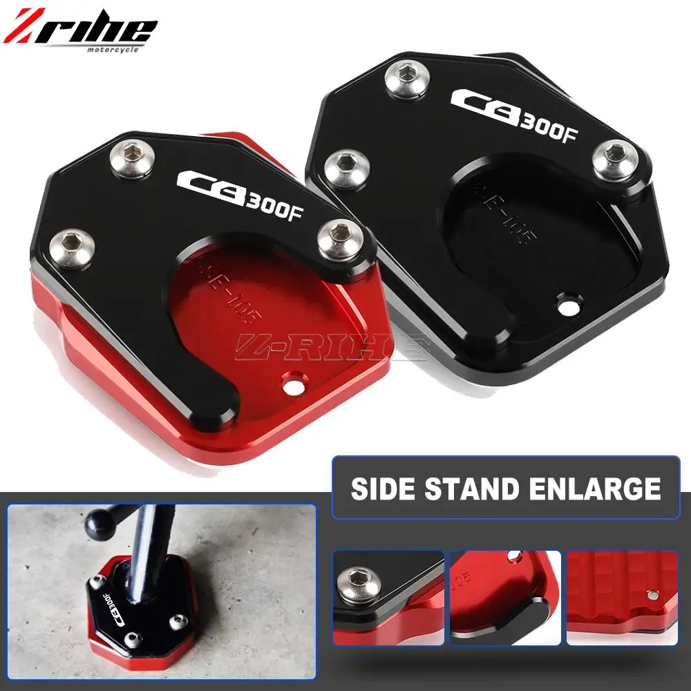 

Kickstand For Honda CB300F CB300 F 2018 2019 2020 2021 2022 2023 CB Motorcycle Side Stand Enlarger Support Foot Plate Extension