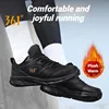 361 Degrees Men Running Shoes Lightweight Cushioning Leather Waterproof Casual Rebound Jogging Non-Slip Sneakers Male 672432227