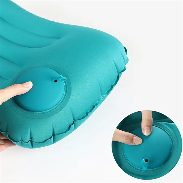 Portable U-Shaped Inflatable Neck Pillow - Your Ultimate Travel Companion