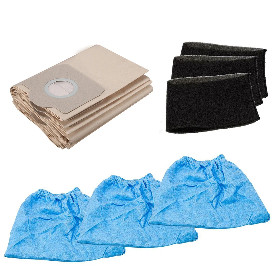 Confezione Da 3 Filtri In Tessuto Non Tessuto Per Aspirapolvere Guild – Compatibili Con Modelli Wet & Dry 16-30 L, Ricambio 950135