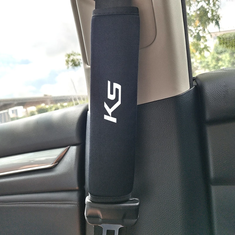 2Pcs Car Seat Belt Shoulder Pad Cover Protective Case Fit For KIA K5