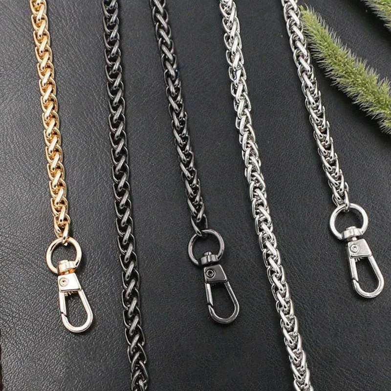 Buy Wholesale China Flat Metal Iron Chains Handbag Straps Purse Handles  Handbag Accessories Shoulder Straps Replacement & Flat Metal Iron Chains Handbag  Straps Purse Handle at USD 13.35