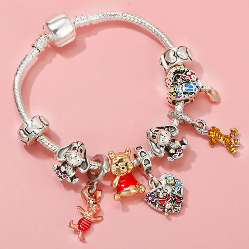 thumbnail image 1 of Disney-pulsera con abalorios de Star Wars para mujer, brazalete con diseño de arma Ultimate, Darth Vader, BB-8, C-3PO, Chewbacca, Yoda, 1 of 5