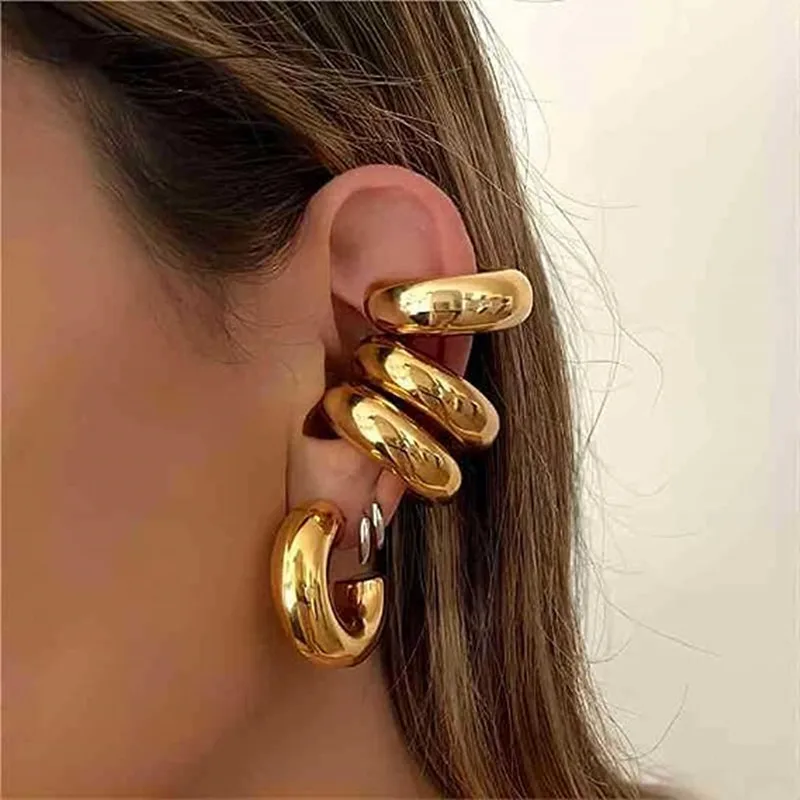 Pendiente De Plata Chapado En Oro Y Plata., Pulsera, Oro, Borde Png