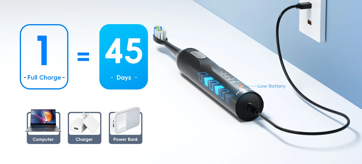 Electric Toothbrush Set