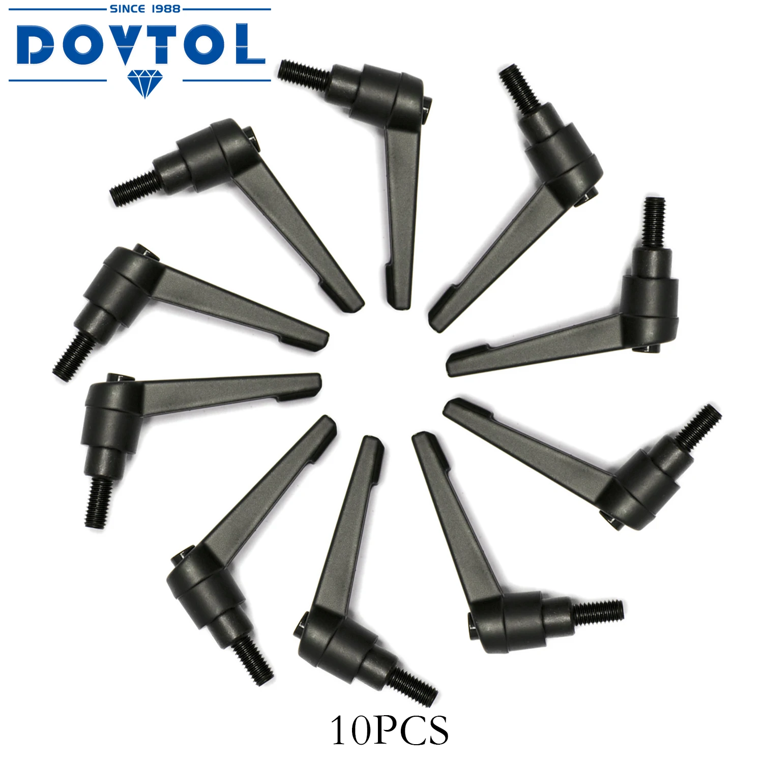 

M6 Adjustable wrench with Screw 10pcs