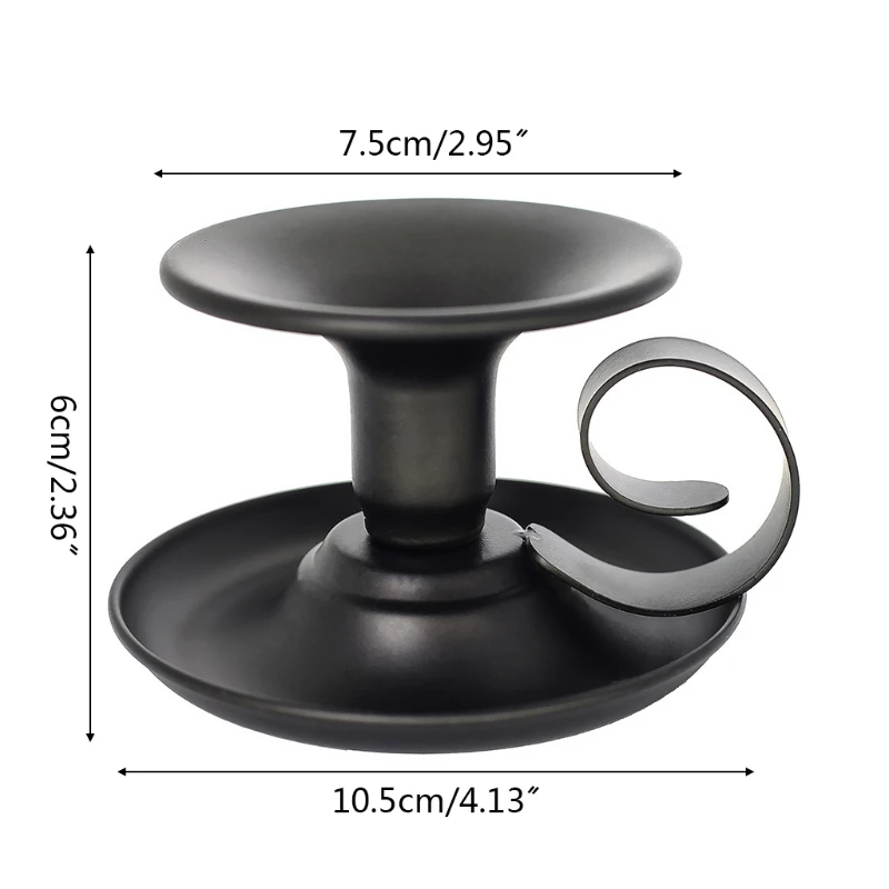 Iron Candlestick Stand European Style Candle Holder for Wedding Valentines Day Housewarming Gifts Party Dinning Decor 270F