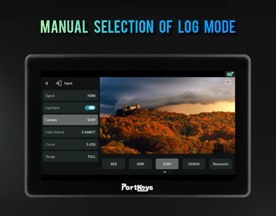 PORTKEYS-BM5 ivタッチスクリーンモニター、5.5インチ、HDMI、カメラ