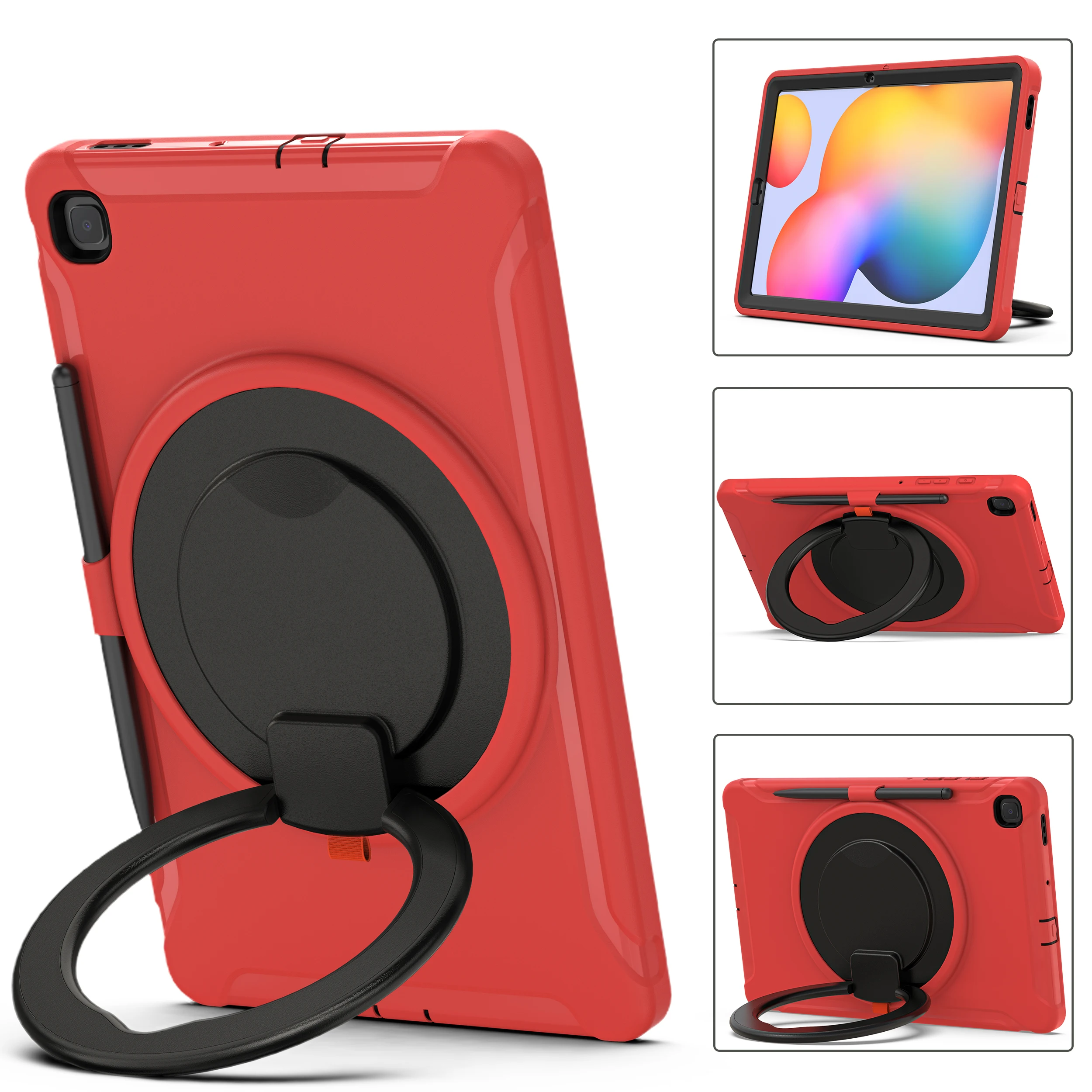 Premium Heavy Duty Shockproof Case for 10.4-inch Tablets - 3-in-1 TPU+PC Protective Cover