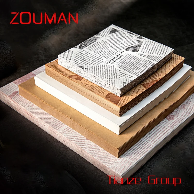 Маслостойкая бумага для пищевых продуктов