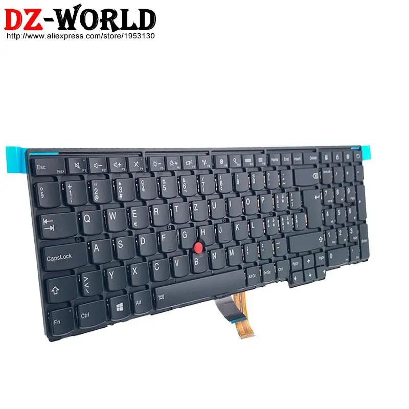 Teclado para Lenovo Thinkpad P50s T560 W540 T540p ch Suíça W541 T550 W550s L540 L560 L570 E531 E540 Laptop 00pa643 04y2679 - Imagem 4