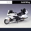 WELLY 1:12 2020 Honda Gold Wing Motorcycle Simulation Alloy Model Adult Collection Decoration Gifts Toys for Boys 3
