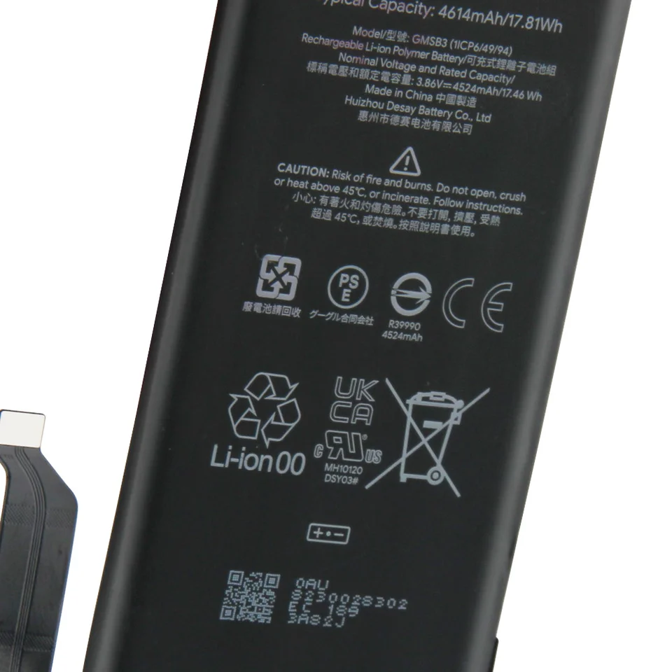 交換用バッテリー,純正,Google,periel6 pro,6 pro,6a,gmsb3