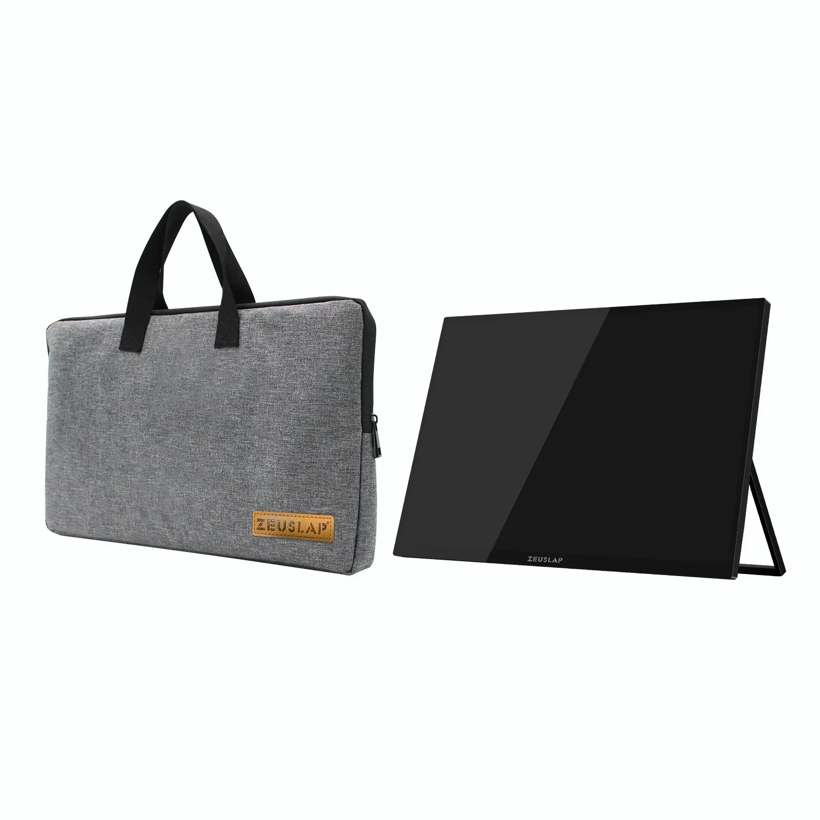 Zeuslap-monitor Portátil Bolsa Impermeável Nylon Ultrabook Laptop Messenger Bolsa de Mão para Z18t Z18tv Pro 18.5 - Imagem 6