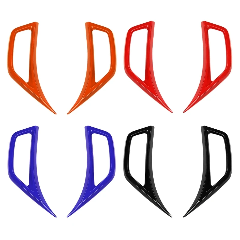 

for Fender Vent Cover Wheel Eyebrow Side Air Conditioner Outlet Vent Trim for JL