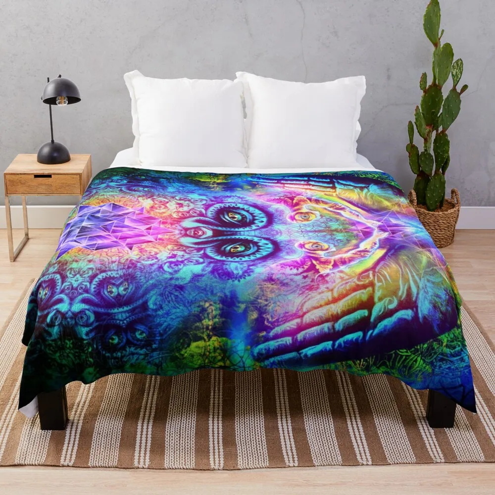 

Меховое одеяло с переходом на бабочку