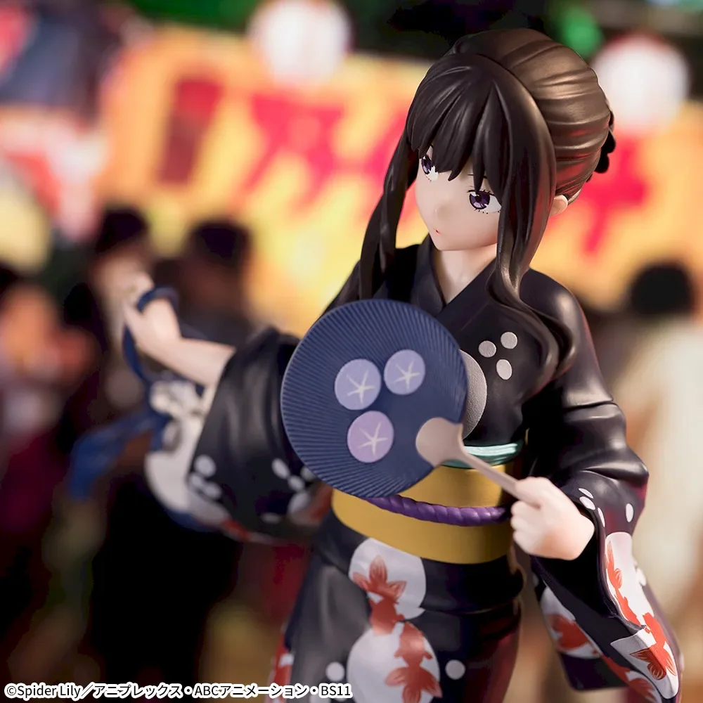 Figurine Lycoris Recoil Statuette Luminasta PVC Chisato Nis Festival In Yukata 19 Cm 4582733455877