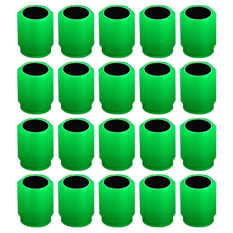 20 Pack Tyre Valve Dust Caps for Car, Motorbike, Trucks, Bike, Bicycle - 4