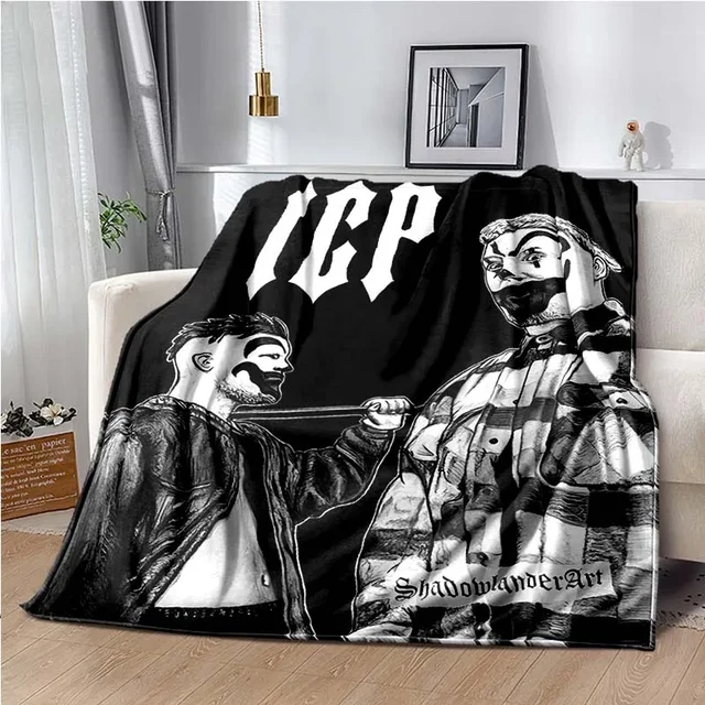 Insane Clown Posse Band ICP Juggalo Faygo HIP HOP Printed Blanket: Versatile, Cozy, and Stylish