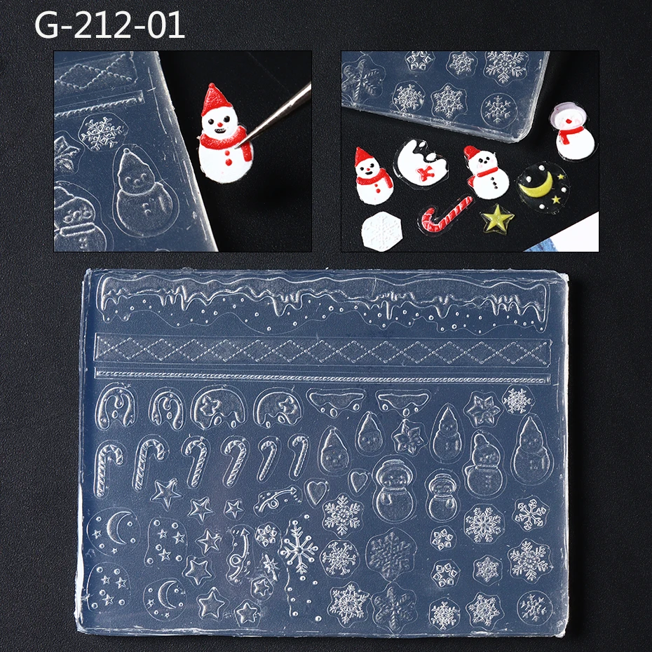 24 Stück Schneeflocken Nagel-Charms – 3D Strass, Gold & Silber, Für Weihnachts-Nageldesign