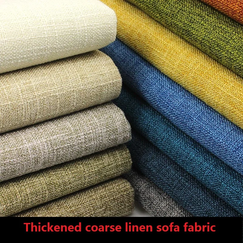  Coarse Linen Repair Patches, Self-Adhesive Linen