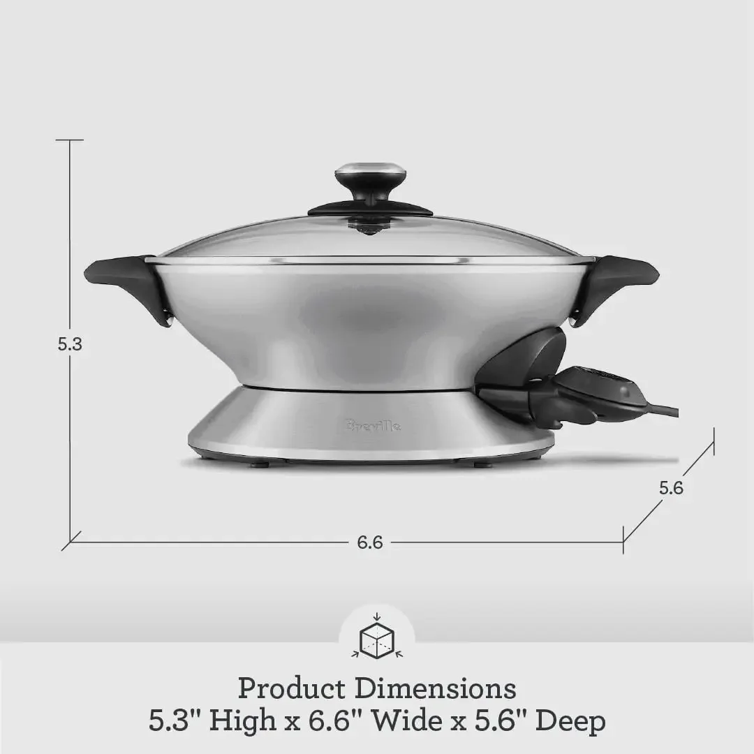 the Hot Electric Wok, One Size, Grey 6